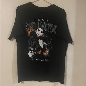 ⚡️2/$30 Jack Skellington Black Graphic Tee